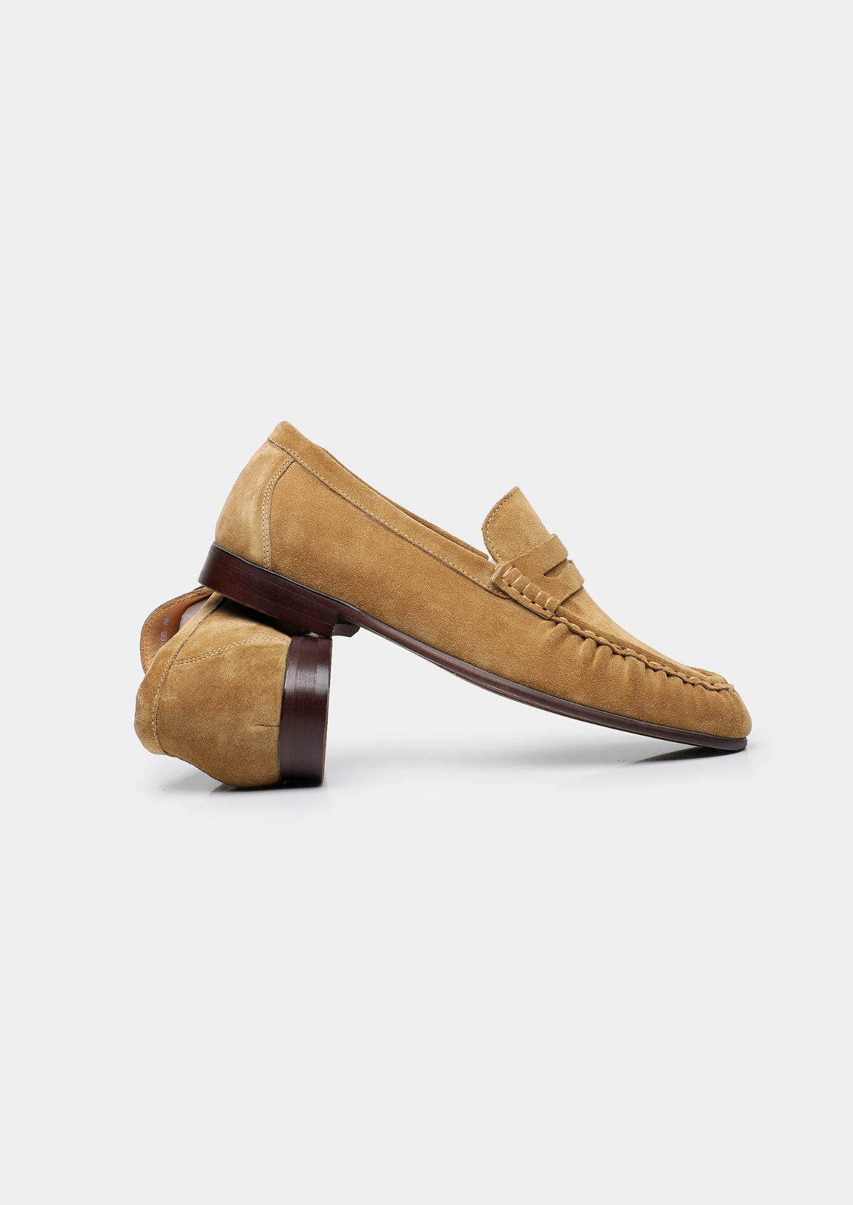 Genova Suede Penny Loafer