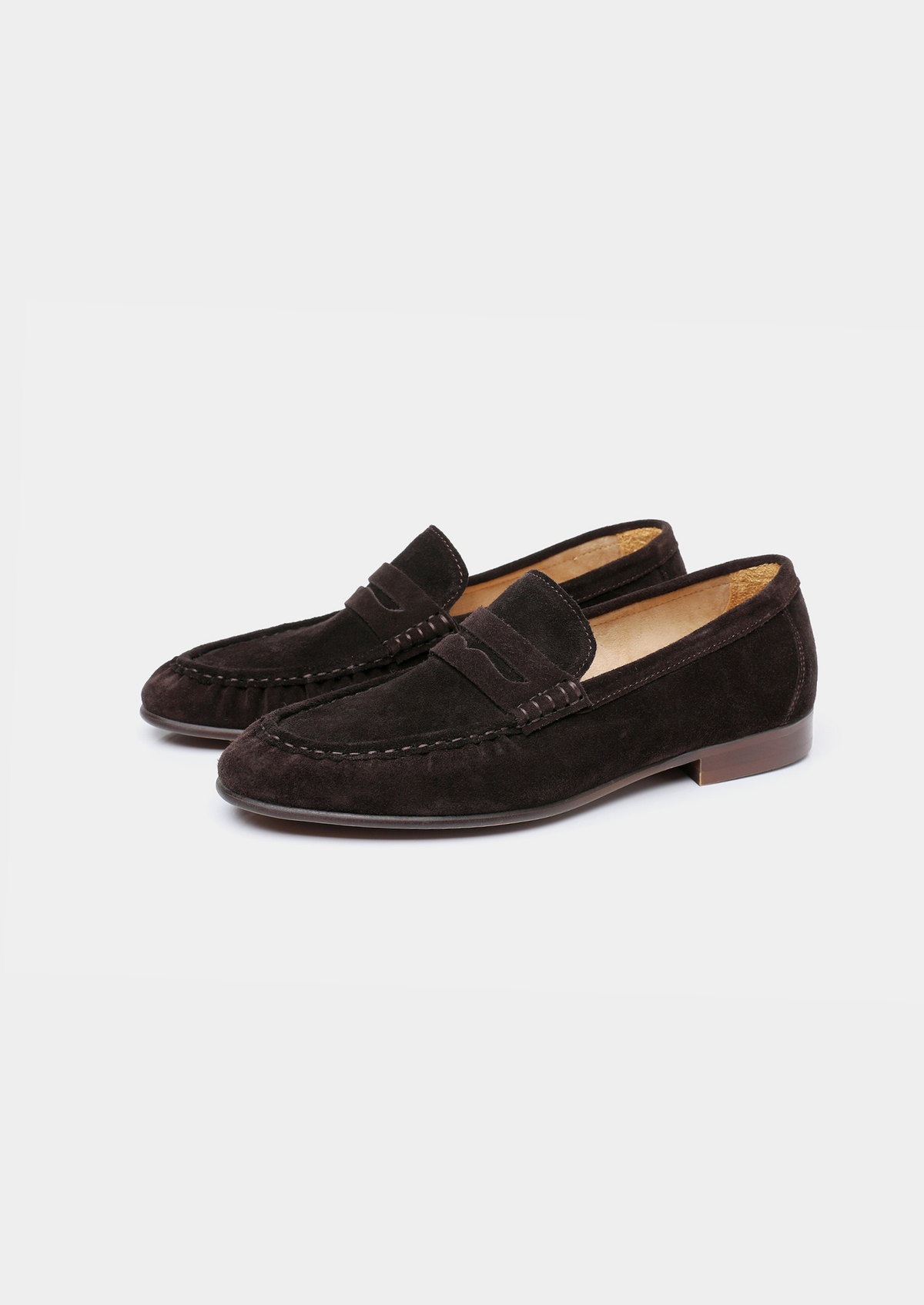 Genova Suede Penny Loafer