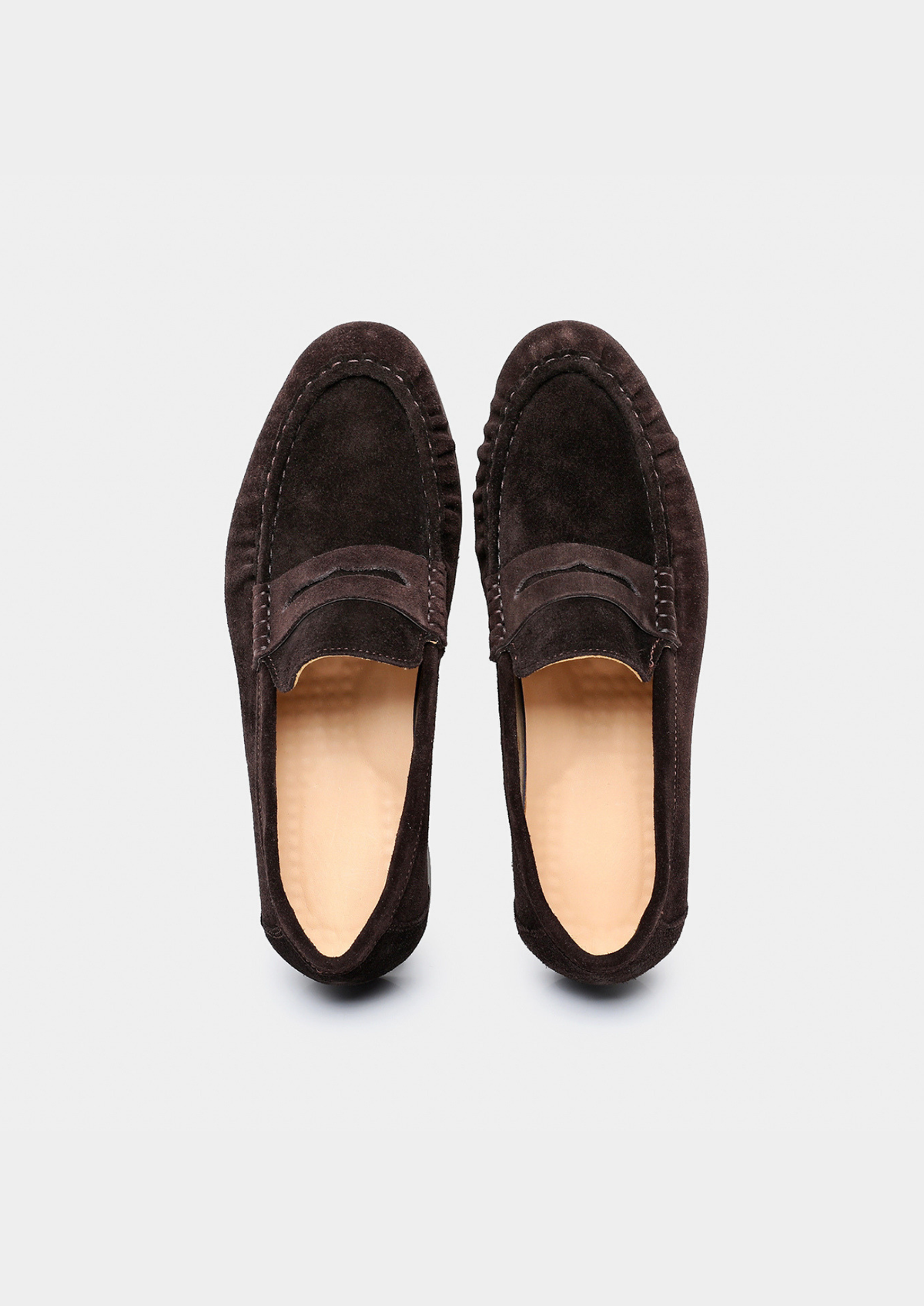Genova Suede Penny Loafer