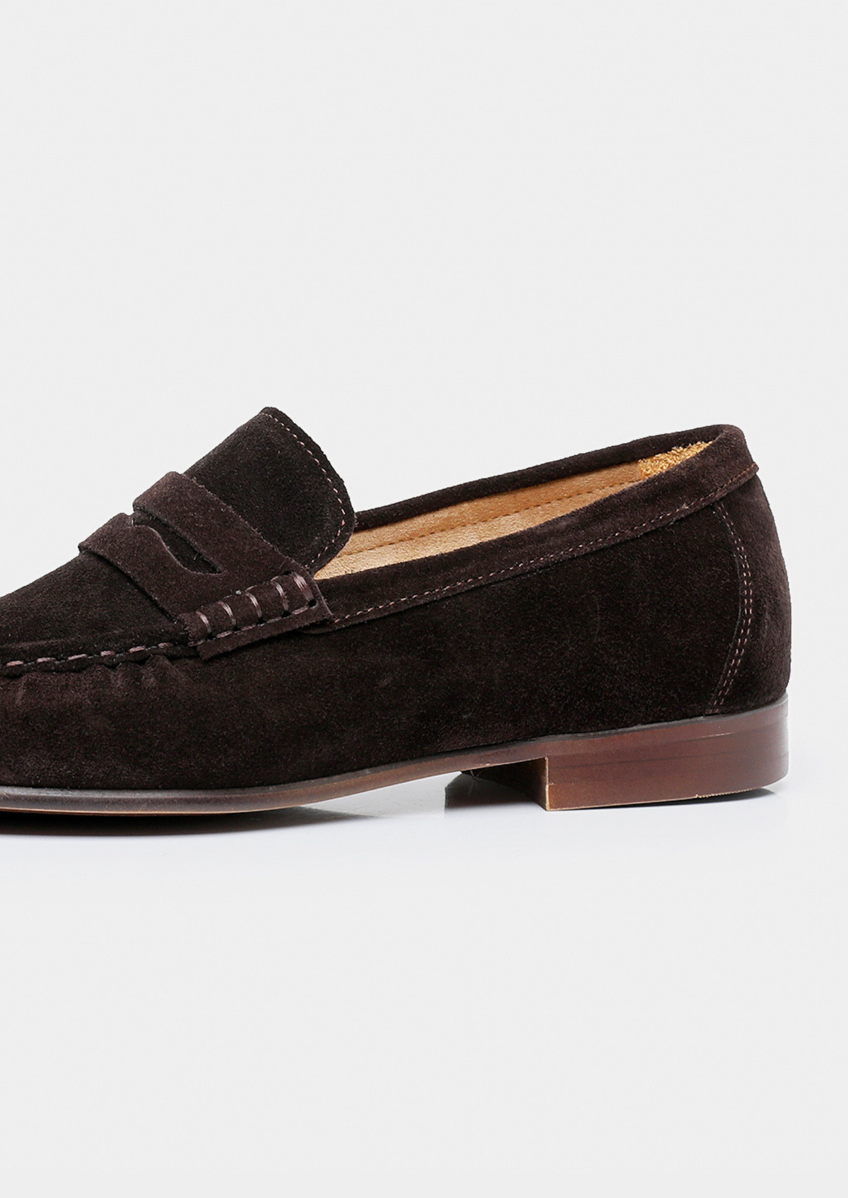 Genova Suede Penny Loafer