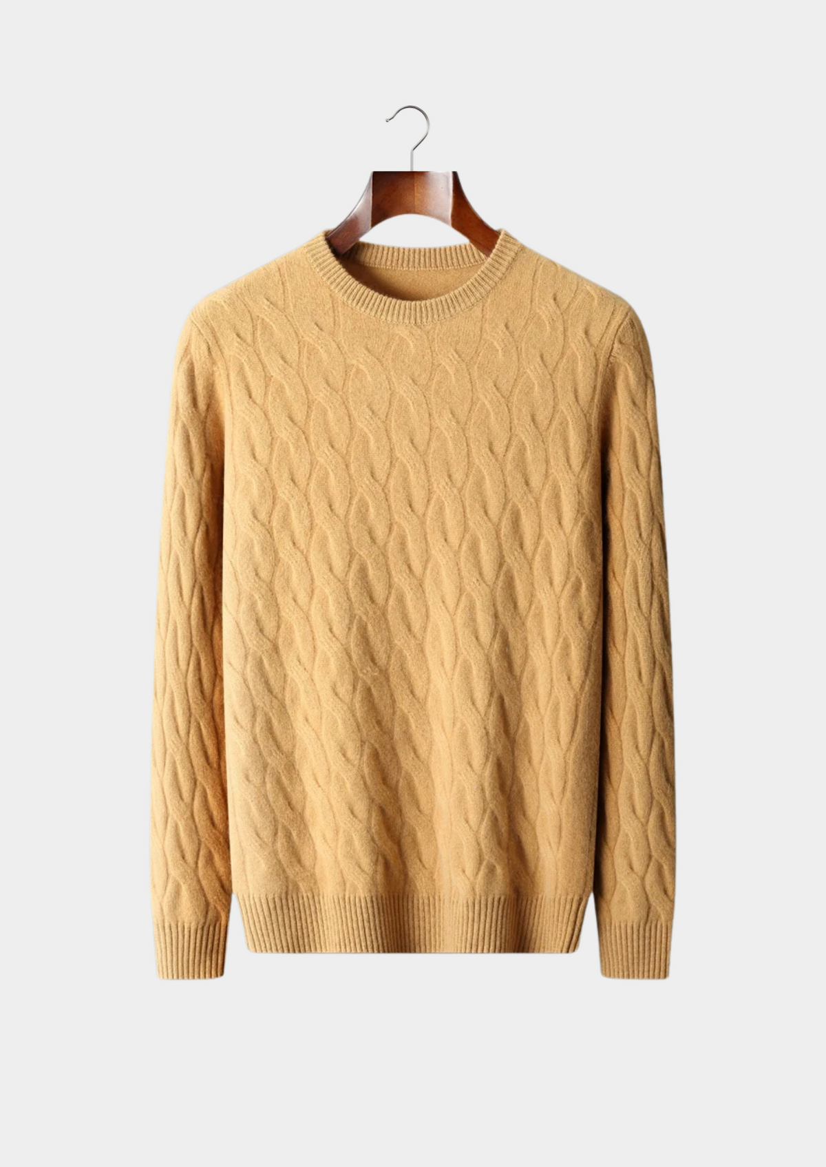 Dolomiti Cashmere Cable Crewneck