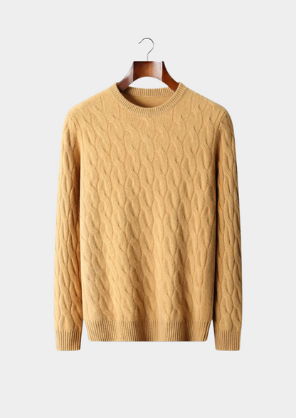 Dolomiti Cashmere Cable Crewneck