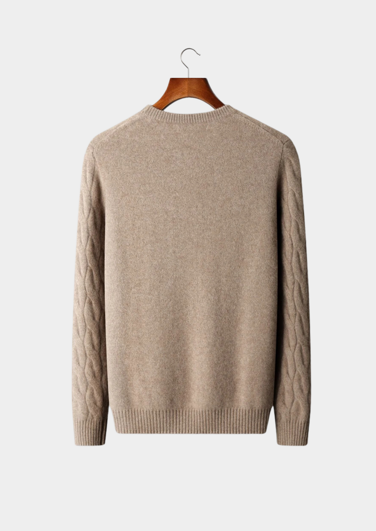 Dolomiti Cashmere Cable Crewneck