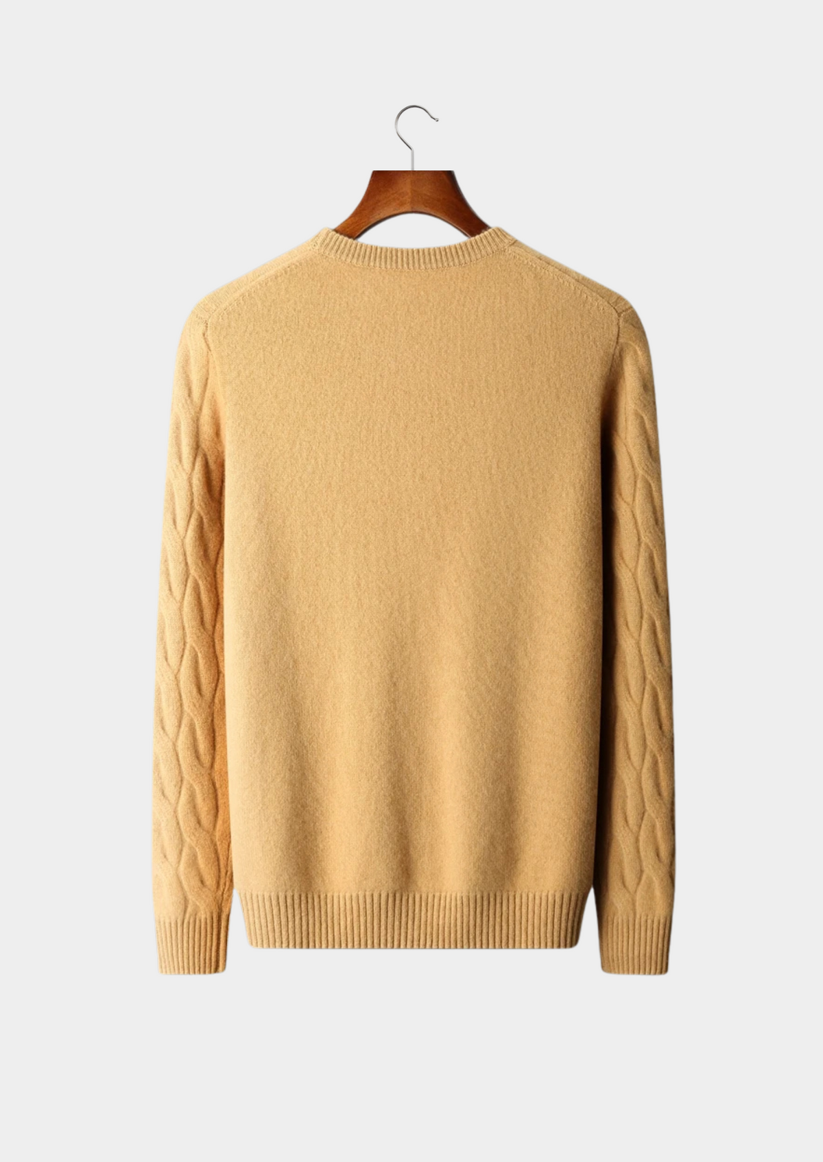 Dolomiti Cashmere Cable Crewneck