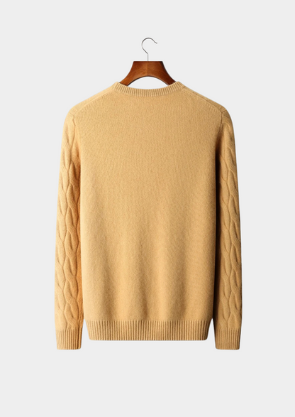 Dolomiti Cashmere Cable Crewneck