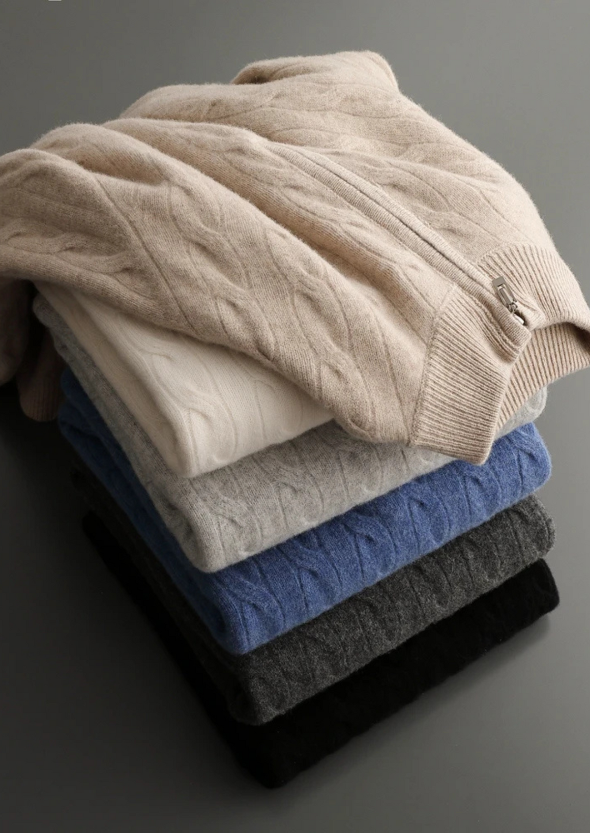 Sestriere Merino Cable Half-Zip