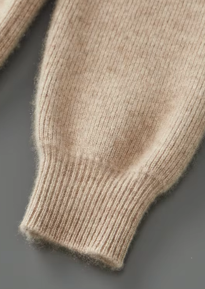 Udine Merino Ribbed Zip Cardigan