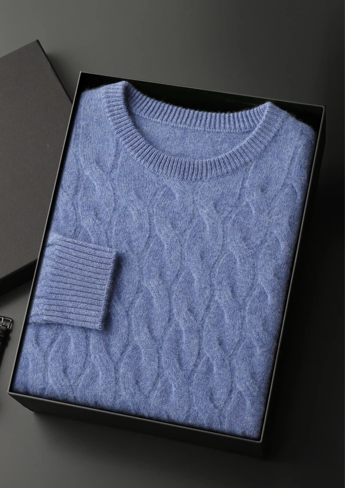 Dolomiti Cashmere Cable Crewneck