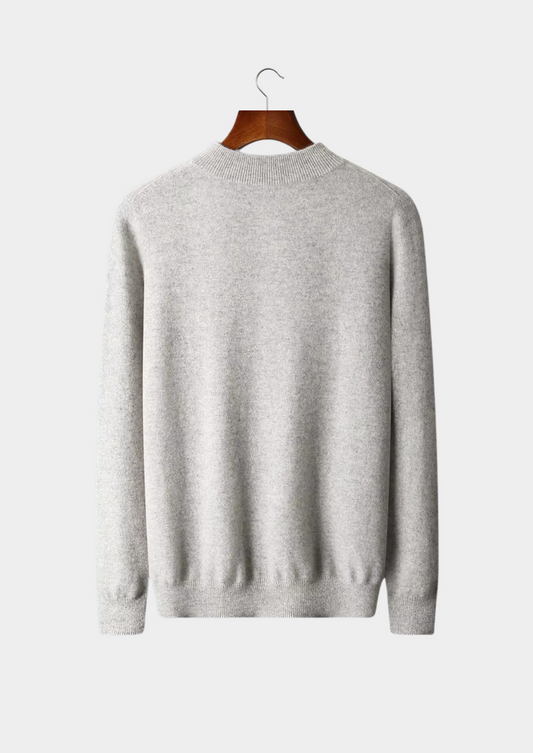 Biella Merino Mock Neck