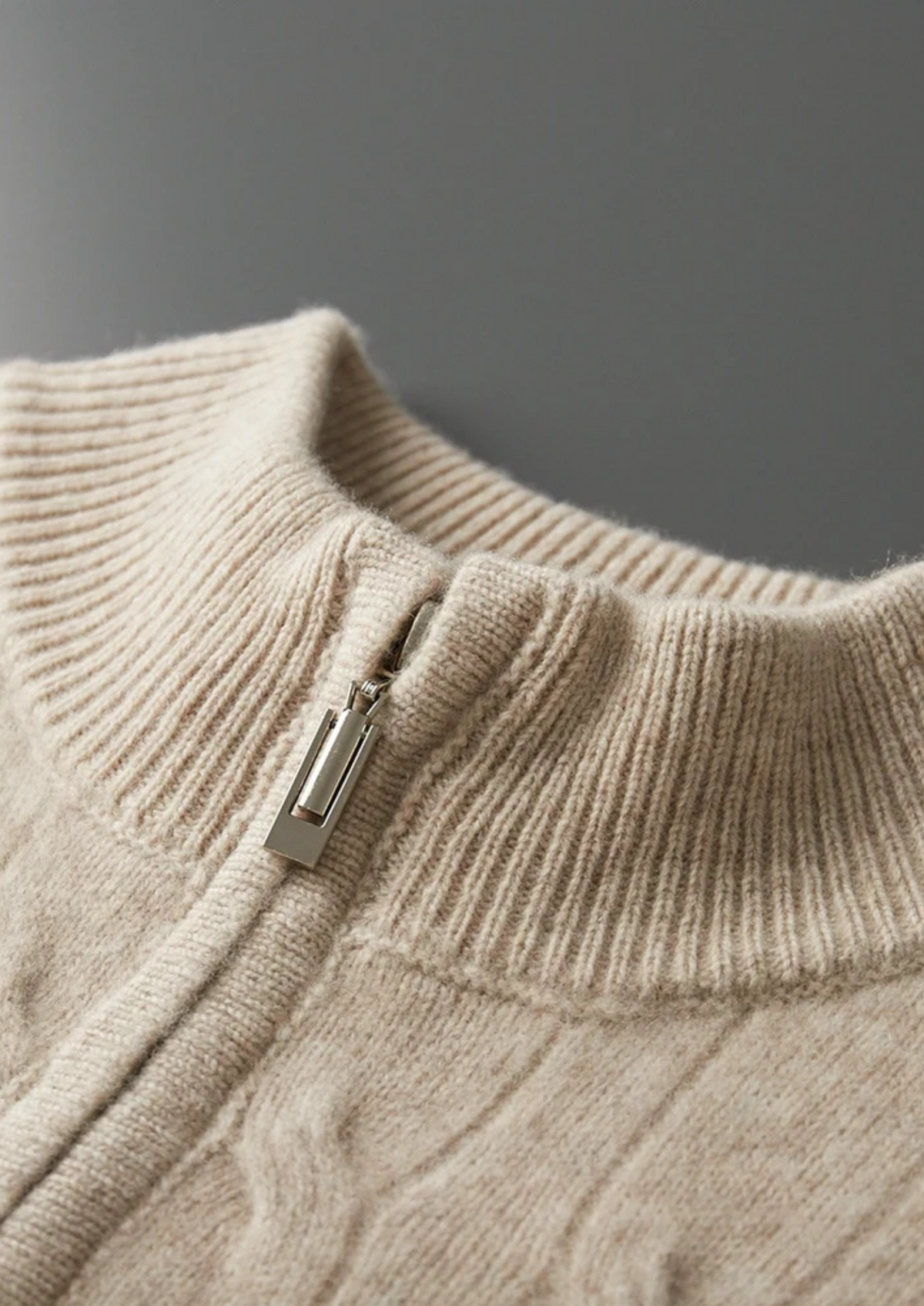 Sestriere Merino Cable Half-Zip