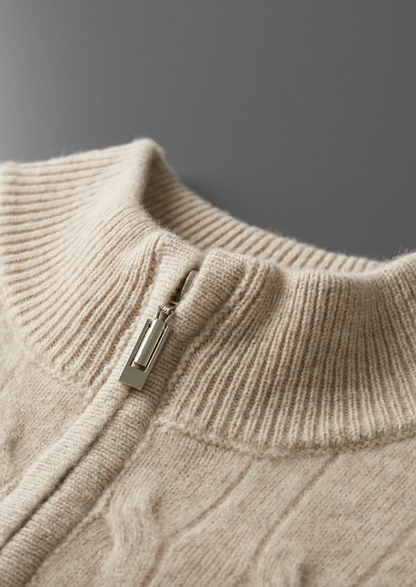 Sestriere Merino Cable Half-Zip