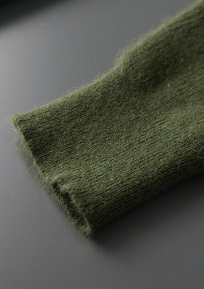 Bergamo Cashmere Ribbed Half-Zip