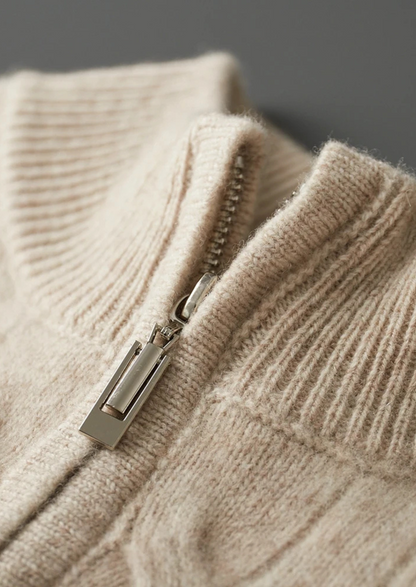 Sestriere Merino Cable Half-Zip
