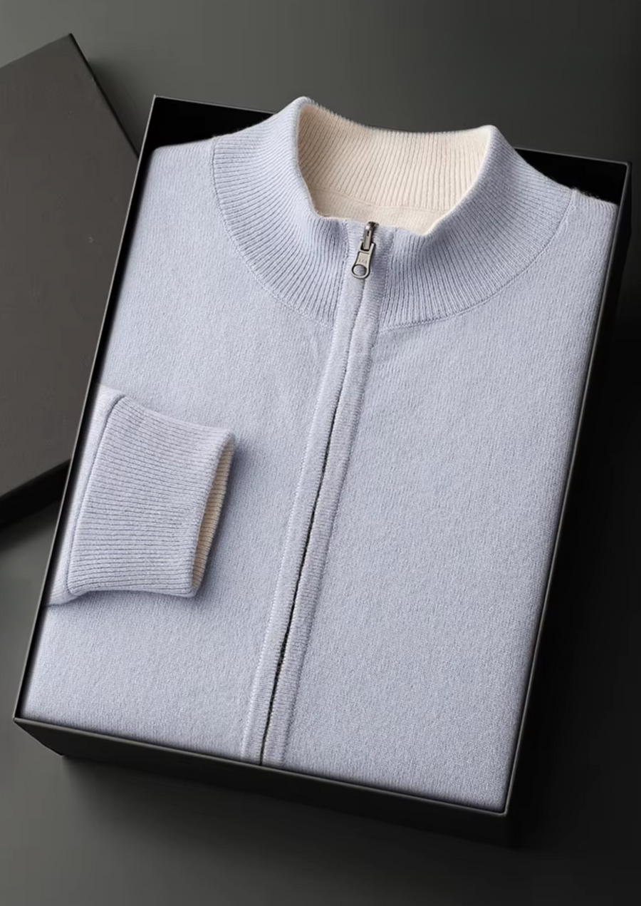 Cortina Merino Zip Cardigan