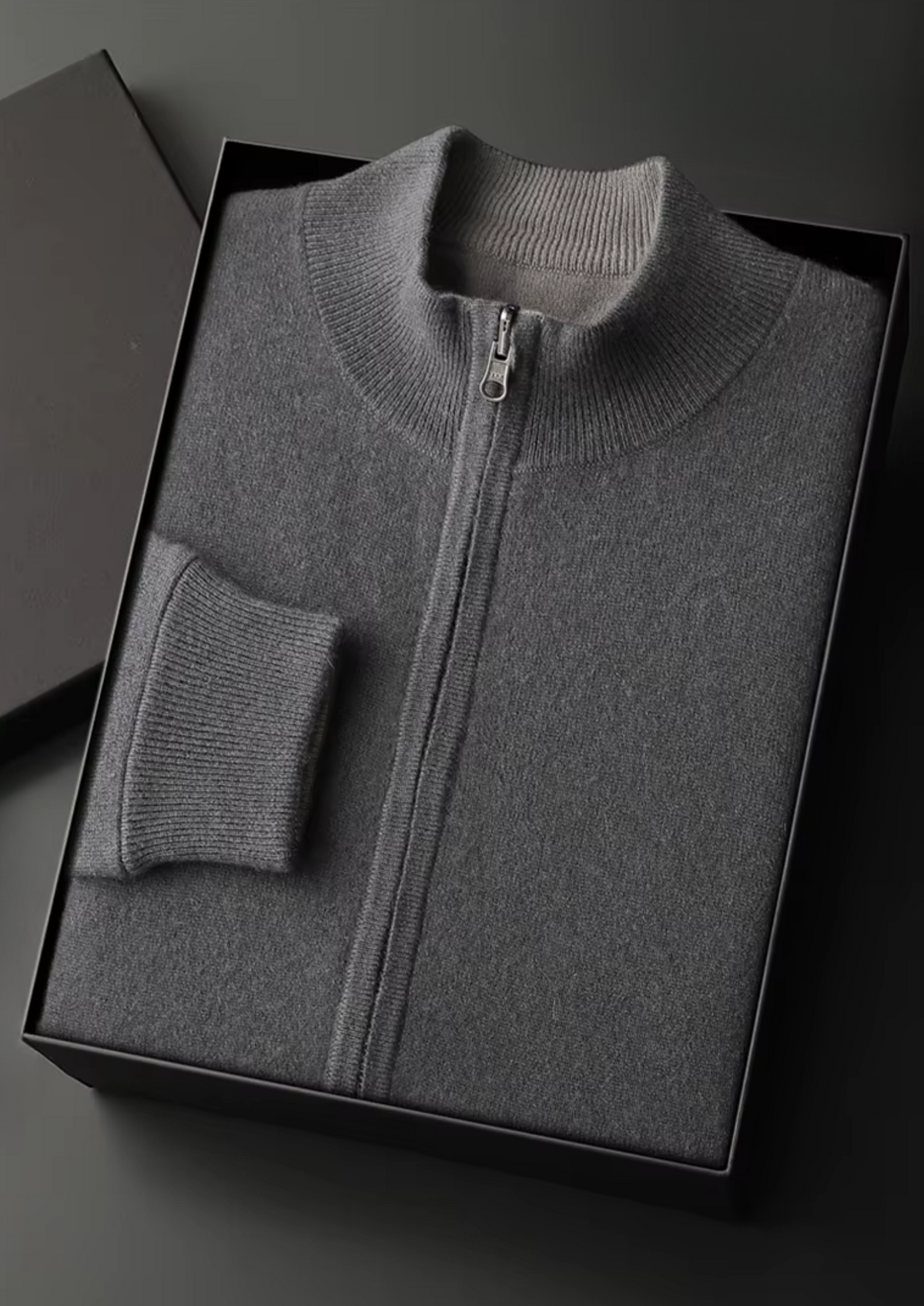 Cortina Merino Zip Cardigan, view 6