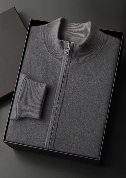 Cortina Merino Zip Cardigan, view 6