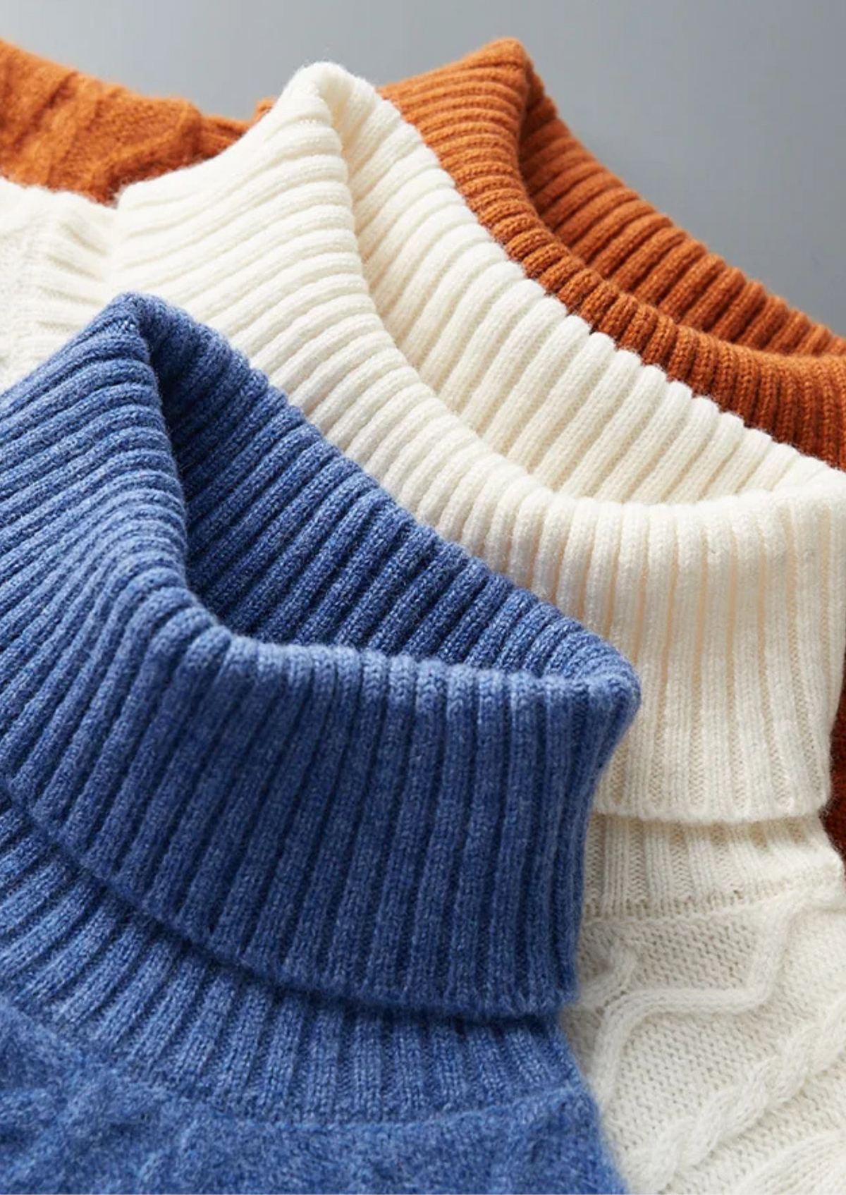 Bolzano Cable-Knit Rollneck, view 7