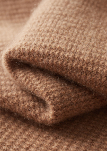 Belluno Cashmere Ribbed Zip Cardigan