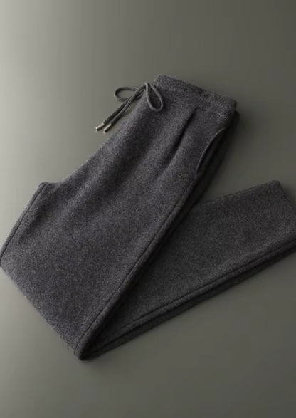 Milano Cashmere Pleated Trousers