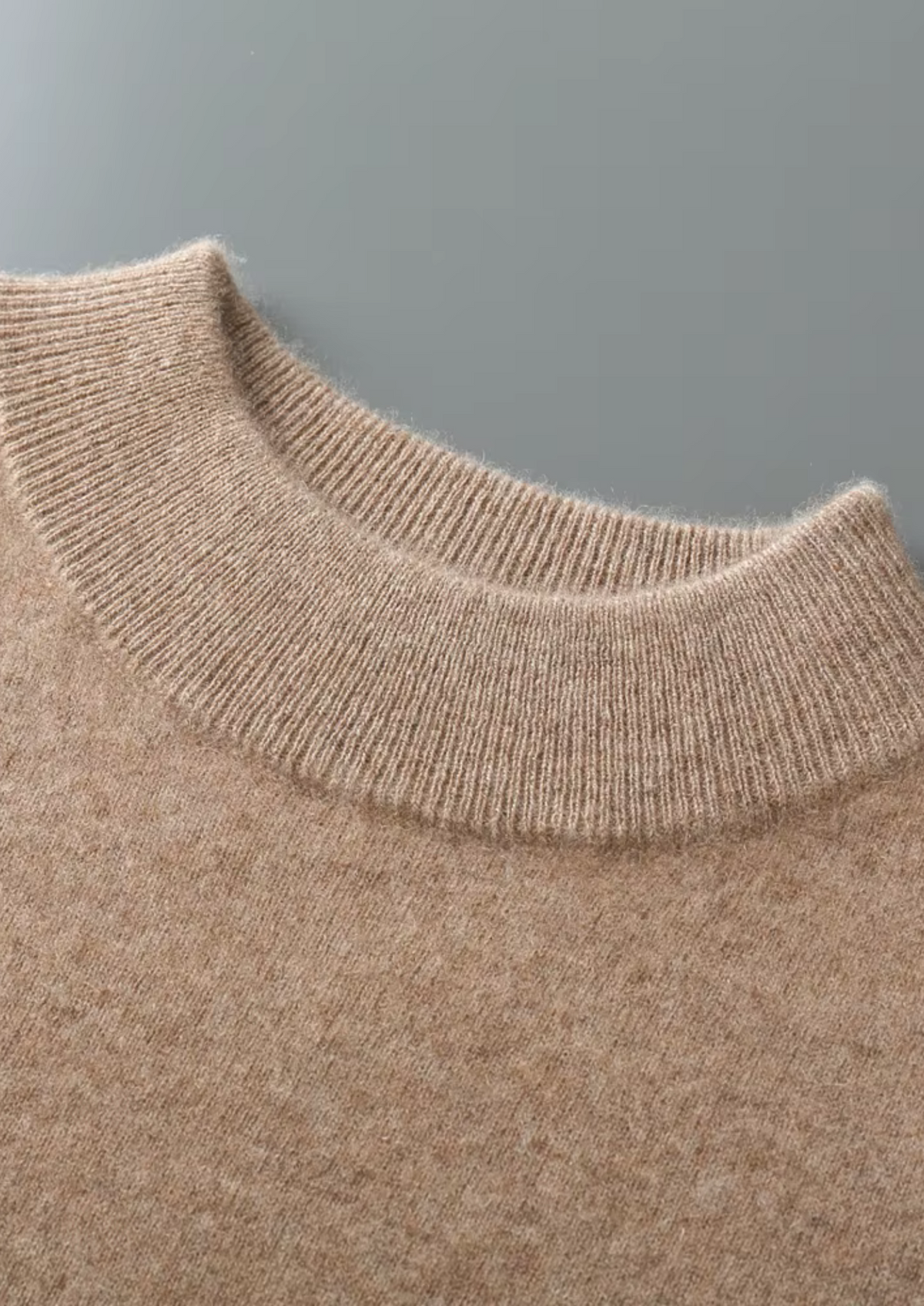 Biella Merino Mock Neck