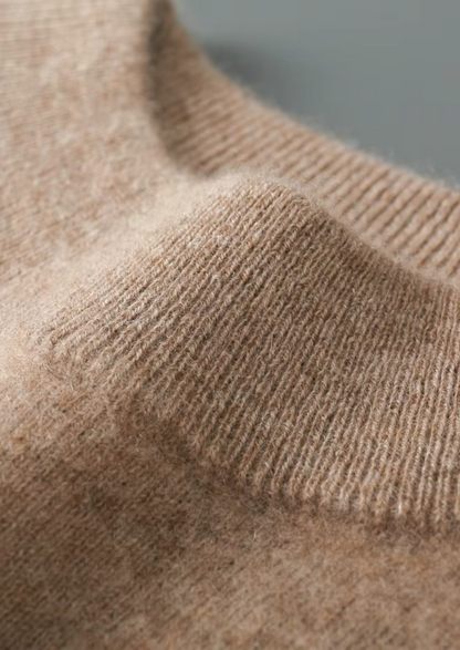 Biella Merino Mock Neck