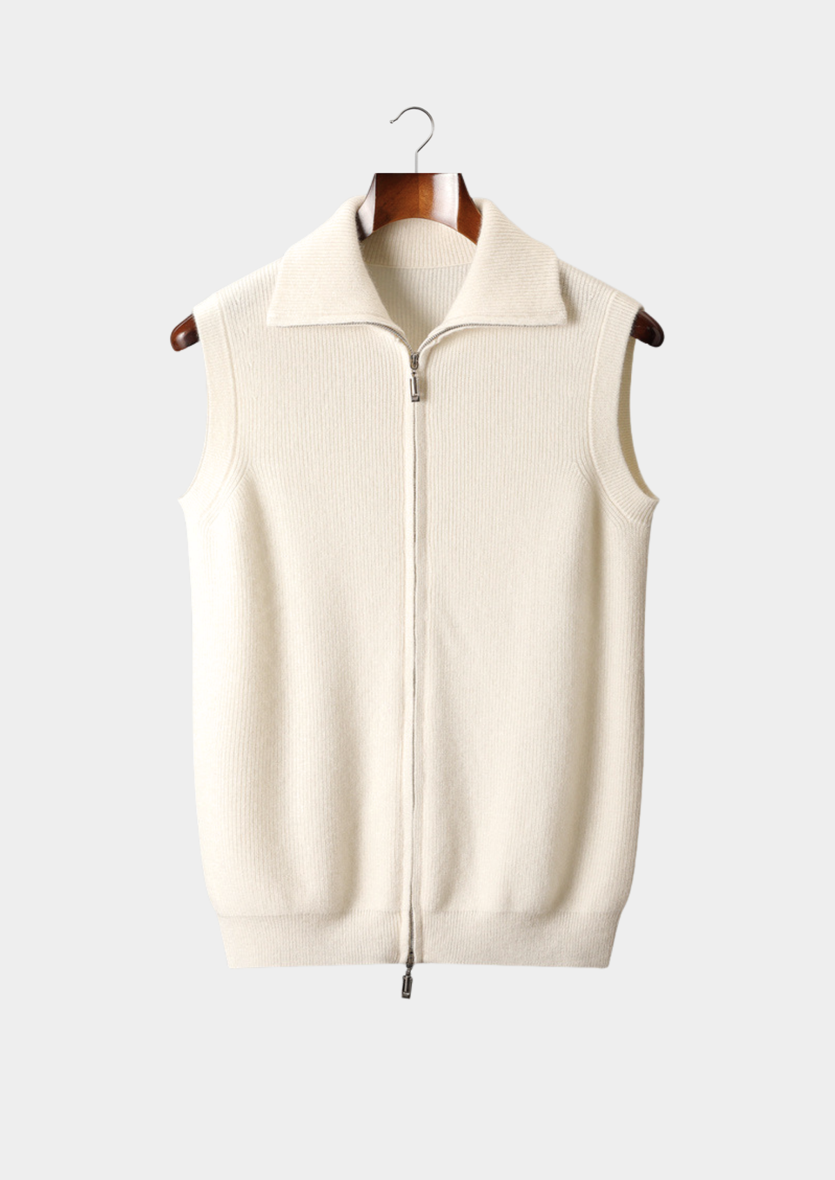 Sondrio Cashmere Zip Vest