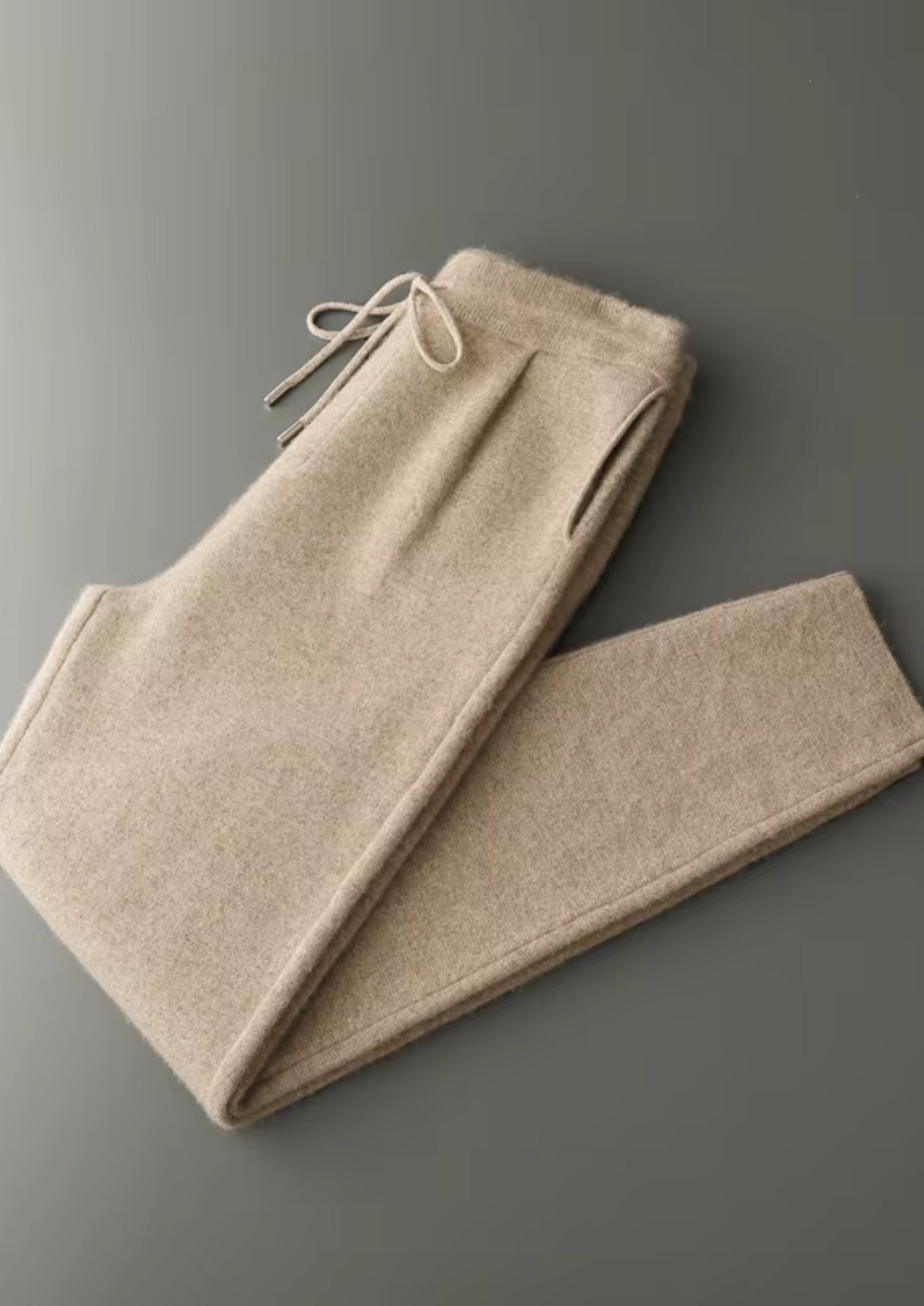 Milano Cashmere Pleated Trousers