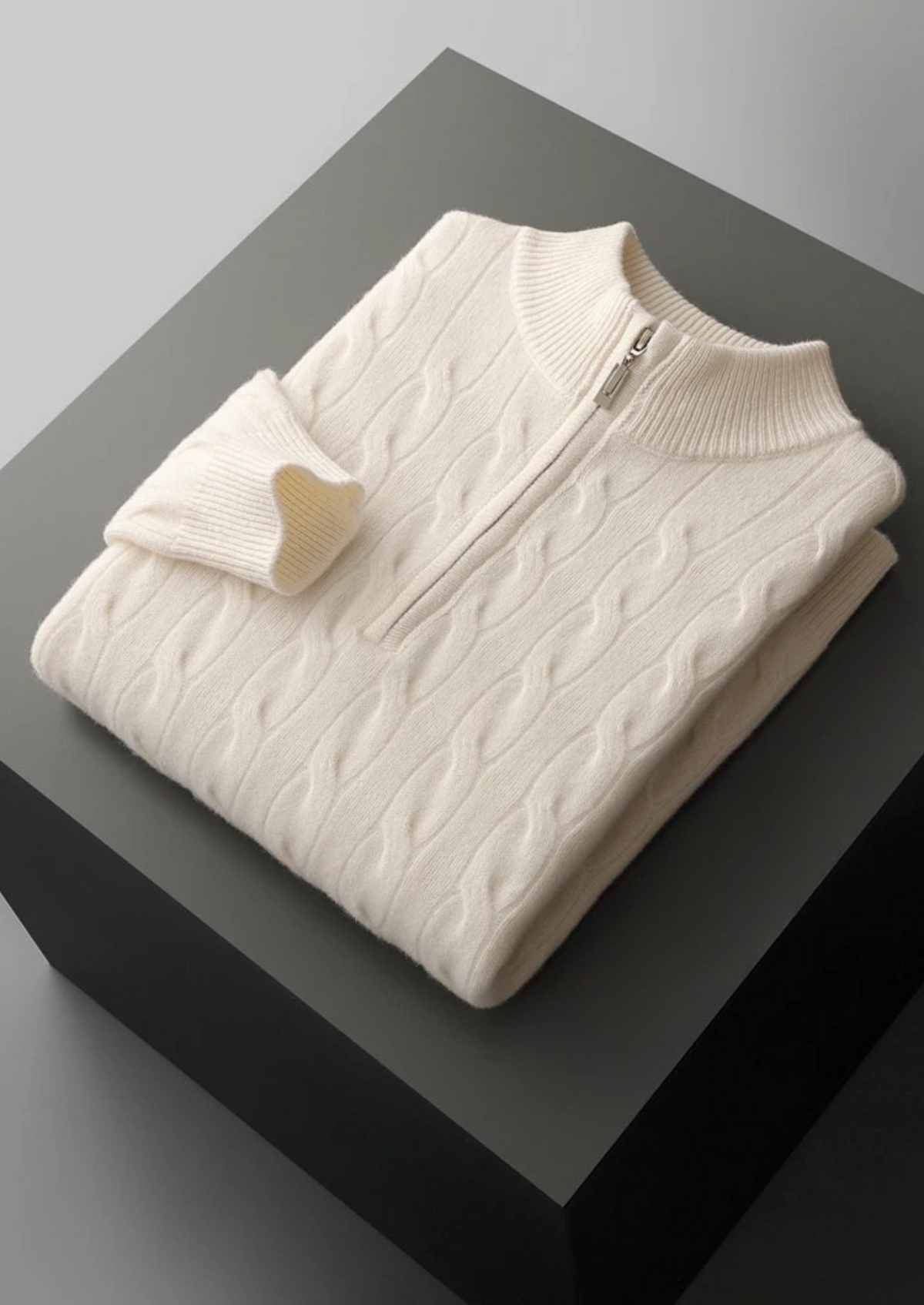 Sestriere Merino Cable Half-Zip