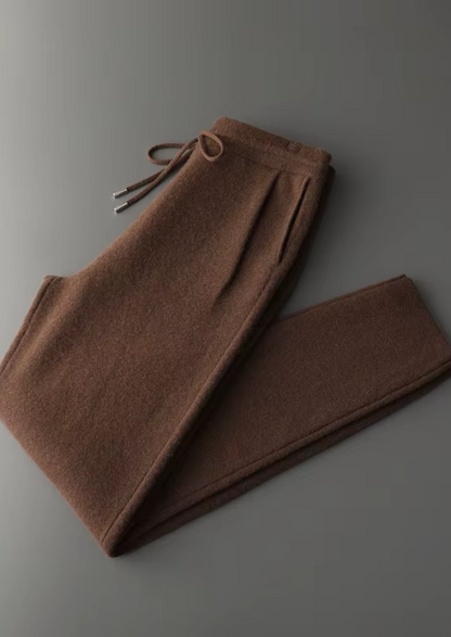 Milano Cashmere Pleated Trousers