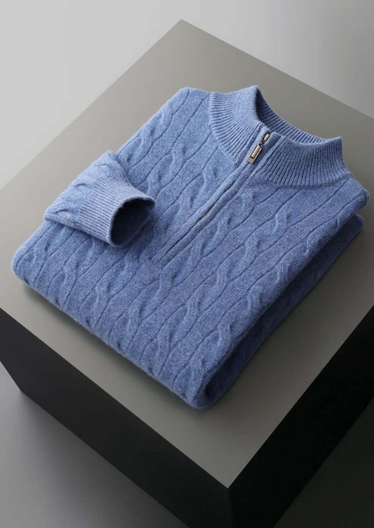 Sestriere Merino Cable Half-Zip