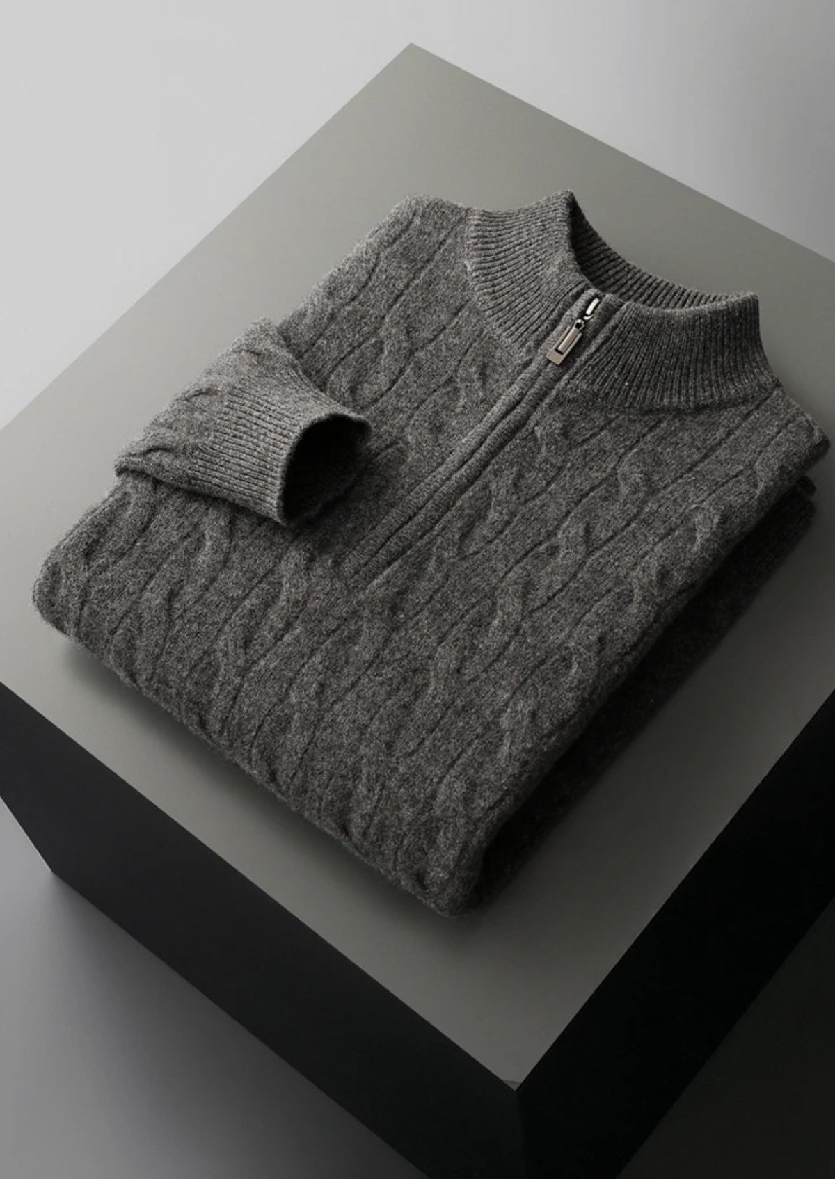 Sestriere Merino Cable Half-Zip