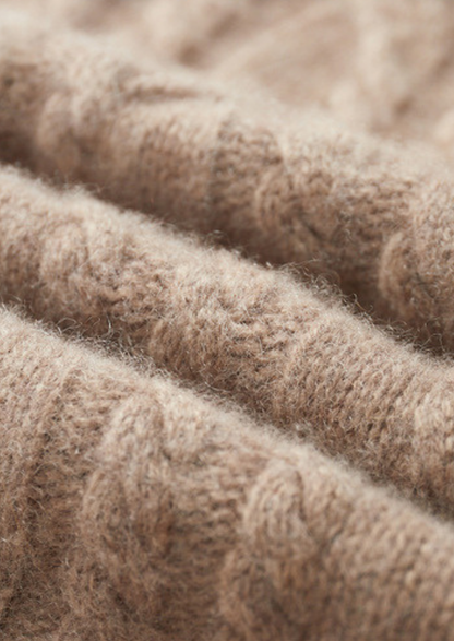 Aosta Cashmere Cable Half-Zip