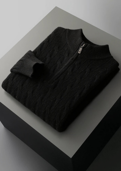 Sestriere Merino Cable Half-Zip