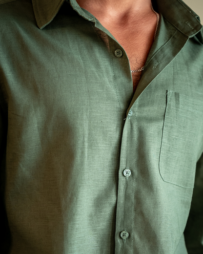 Capri Linen Shirt, view 7