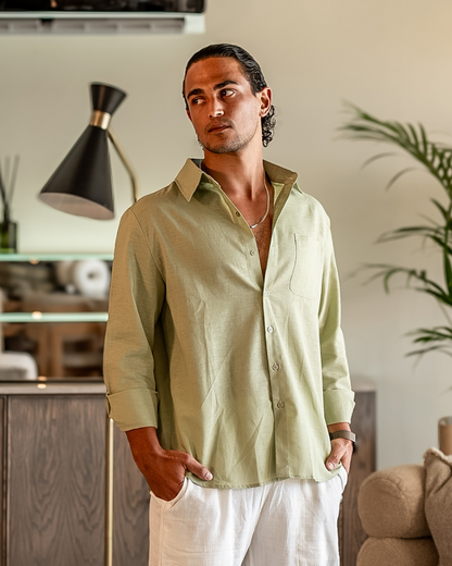 Capri Linen Shirt, view 9