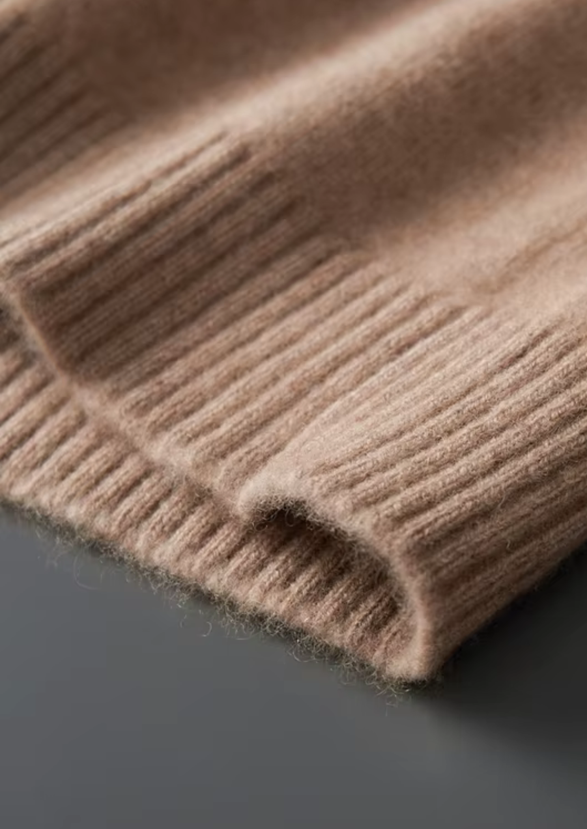 Asiago Cashmere Funnel Neck Cardigan