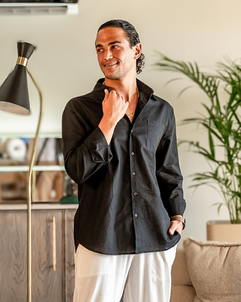 Capri Linen Shirt, view 10