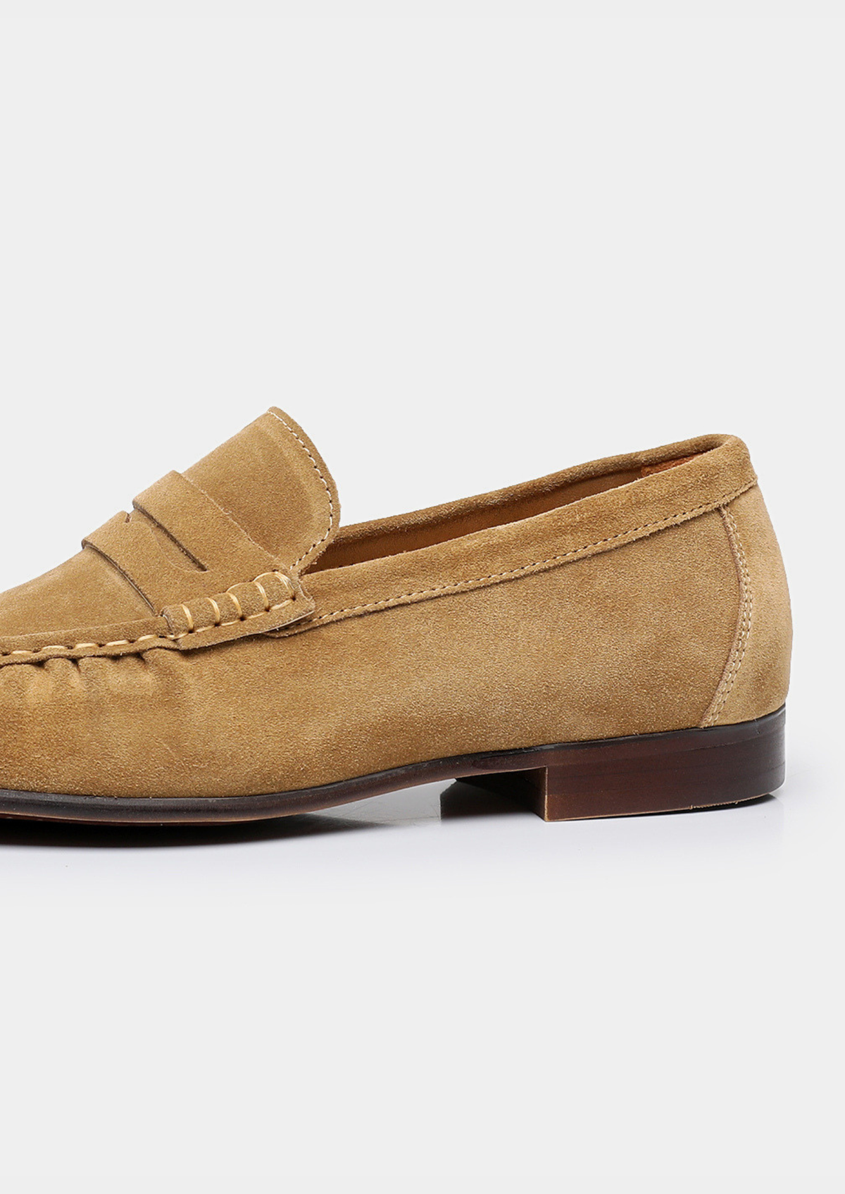 Genova Suede Penny Loafer