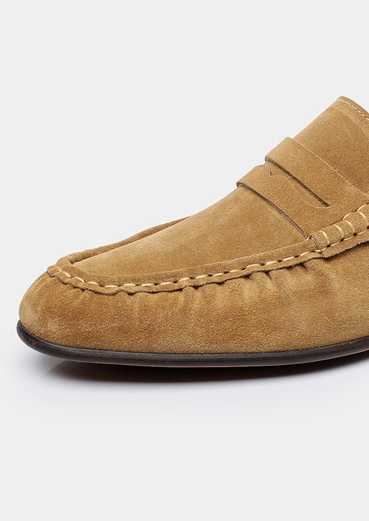 Genova Suede Penny Loafer