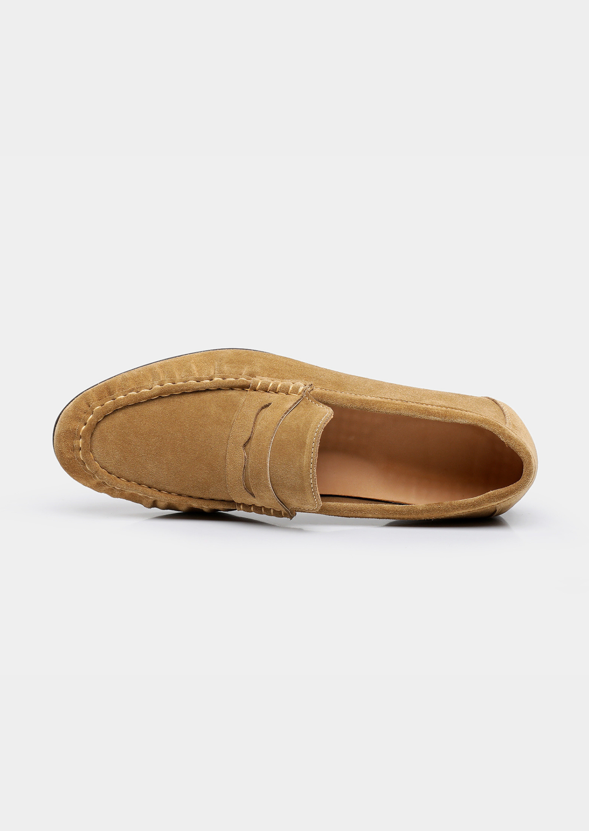 Genova Suede Penny Loafer