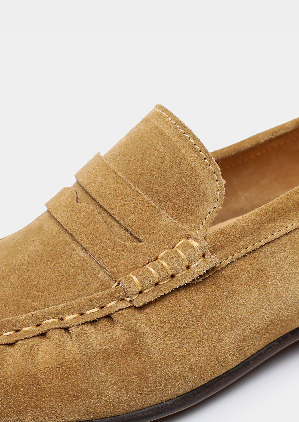 Genova Suede Penny Loafer