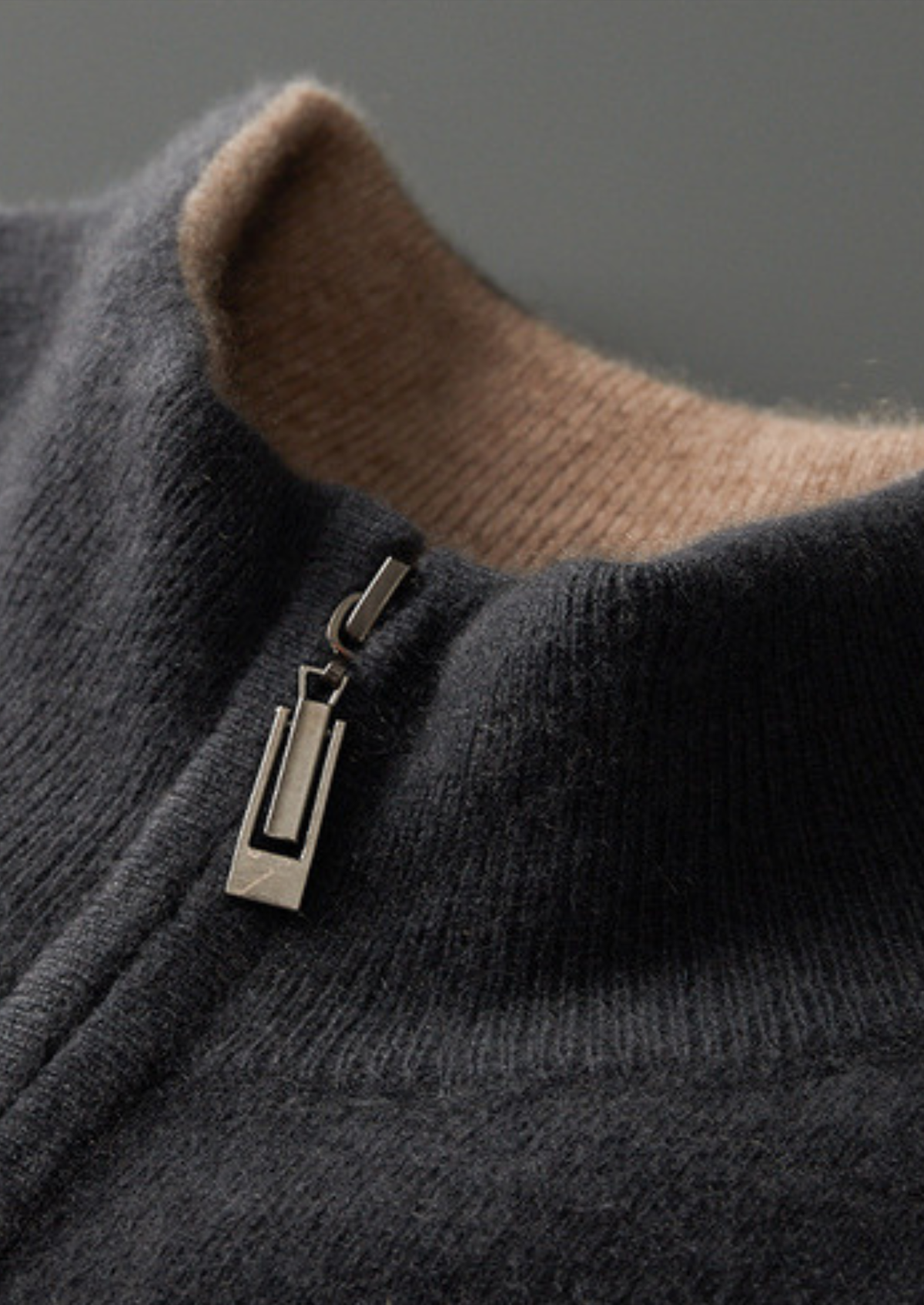 Merano Cashmere Two-Way Zip Cardigan