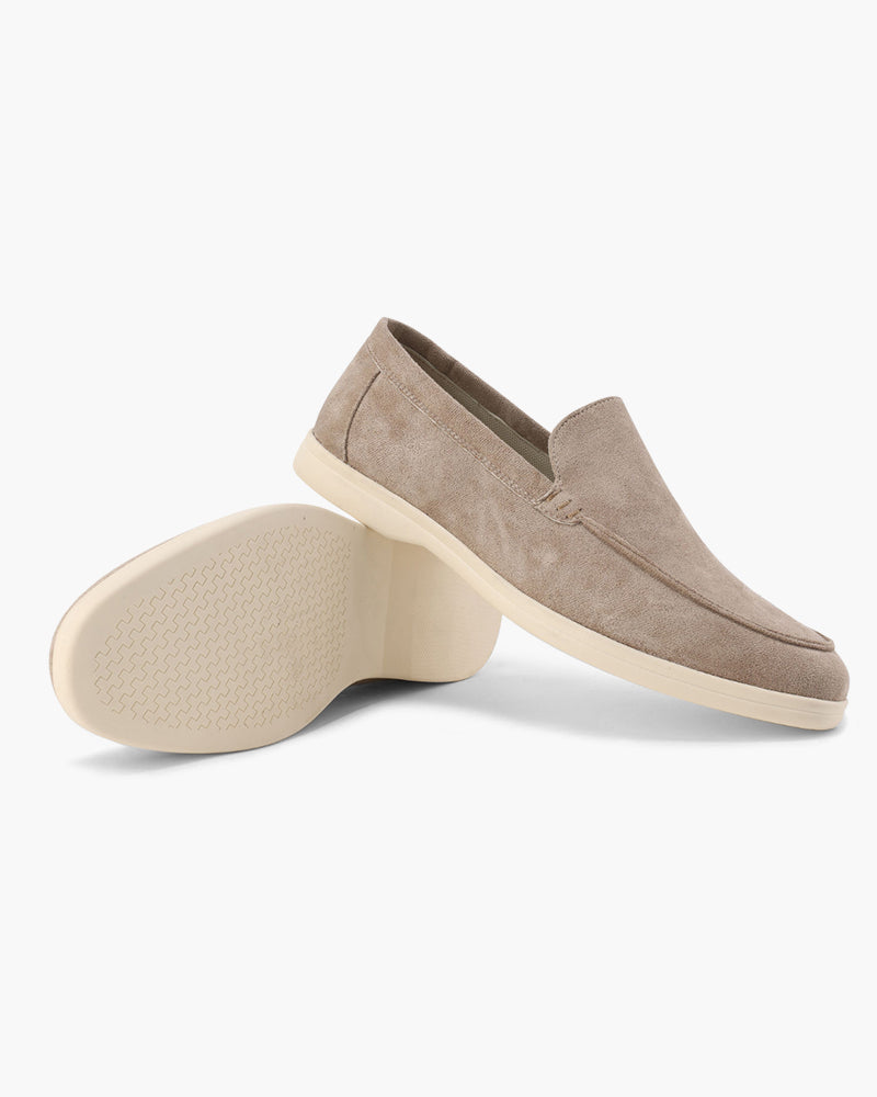 The Paladino Suede Loafer in Mocha
