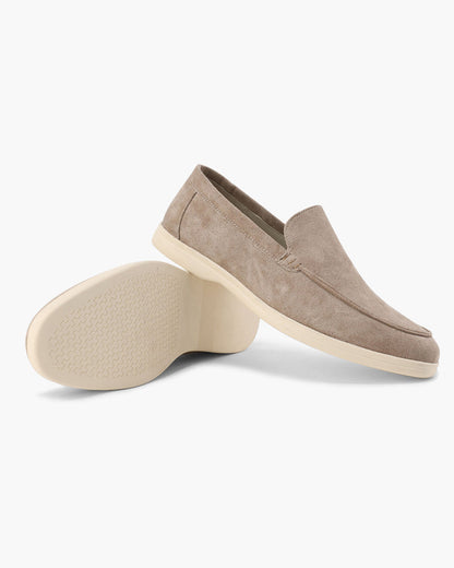 The Paladino Suede Loafer in Mocha