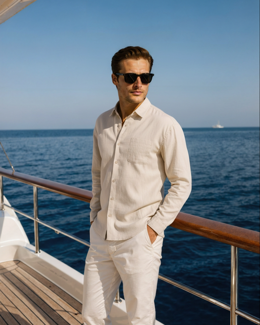 Capri Linen Shirt, view 1