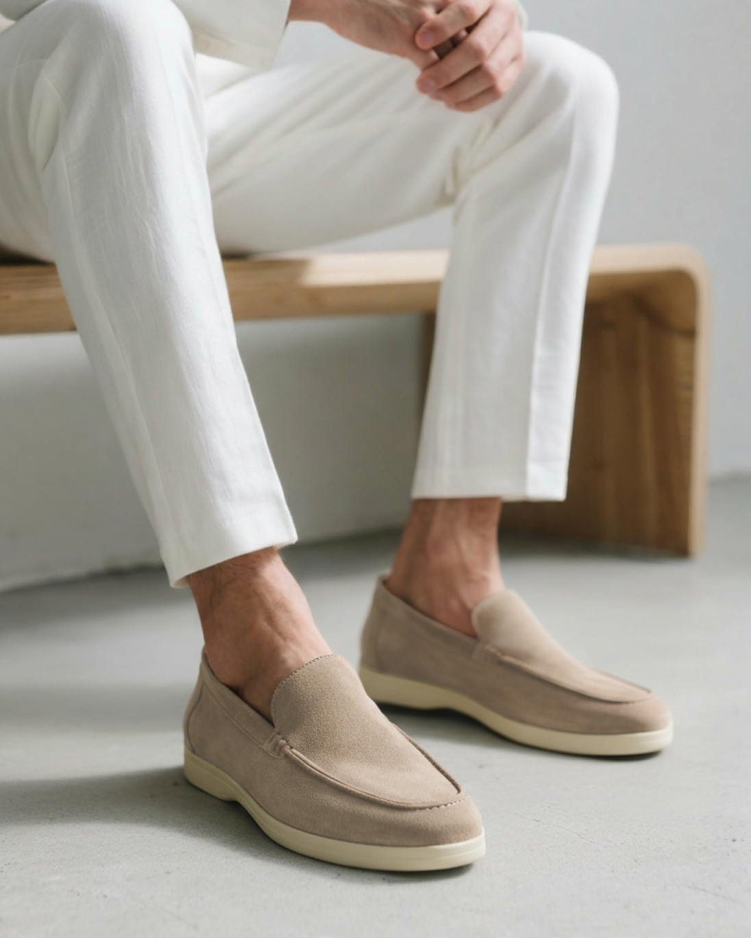 The Paladino Suede Loafer, view 2
