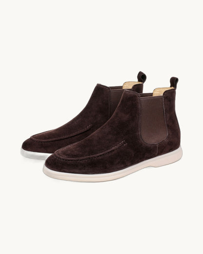 Ortisei Suede Chelsea Boot in Coffee
