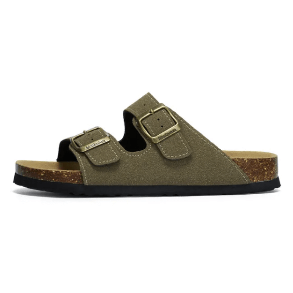 Siena Suede Two-Strap Sandal, view 14